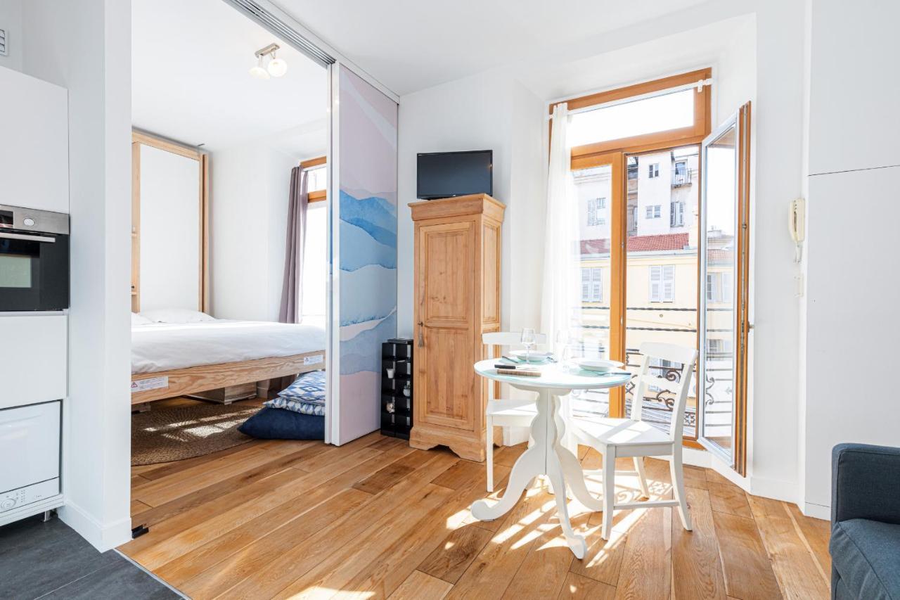 1 Bdr Downtown Near Place Massena Nizza Exterior foto