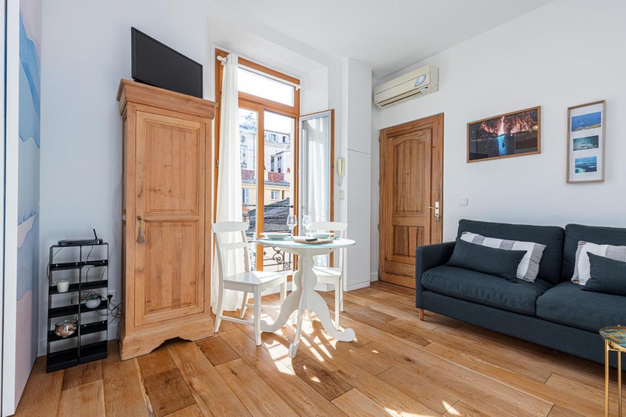 1 Bdr Downtown Near Place Massena Nizza Exterior foto